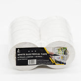 White Electrical Tape - 12 pack - .75 in x 66 ft